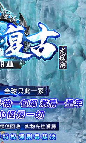 龙城决冰雪单职业官网版  v1.0.0图2