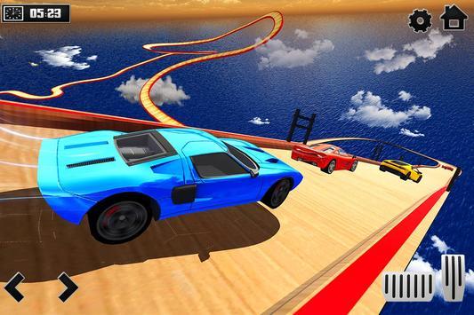 空中坡道汽车大特技大跳跃  v1.0图1