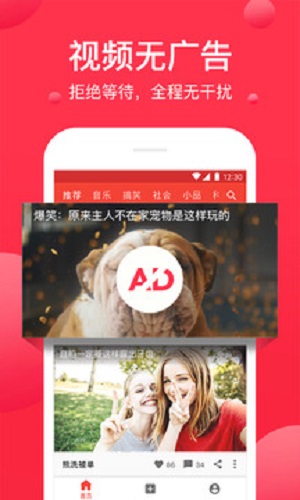 西瓜视频平板端  v4.3.4图1