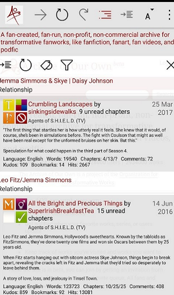 ao3正版app下载官方  v1.2.5图1